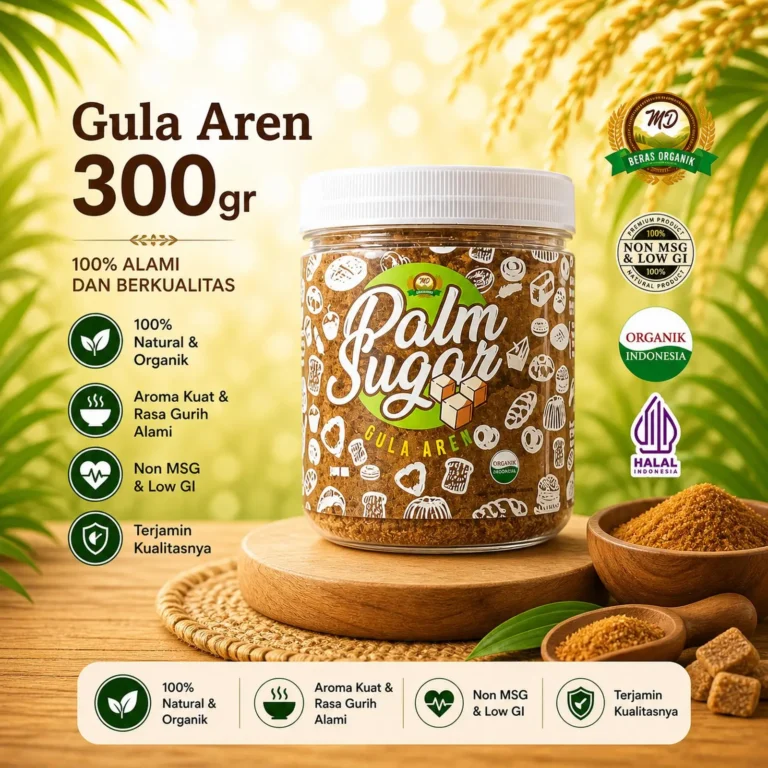 Bubuk Gula Aren Natural 300gr
