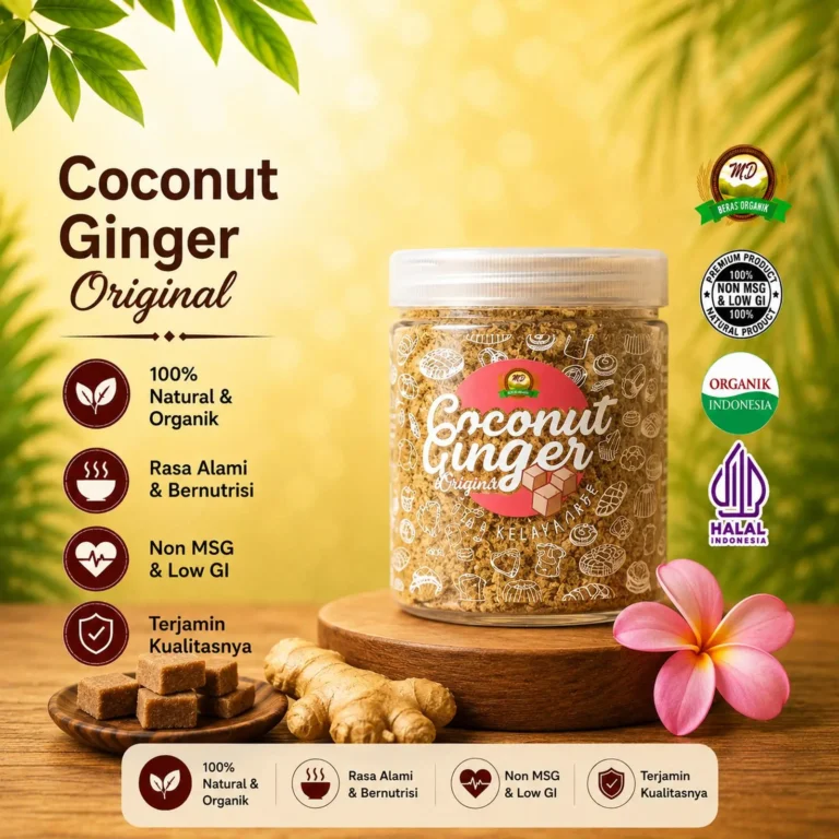 Bubuk Gula Kelapa Jahe Natural 300gr